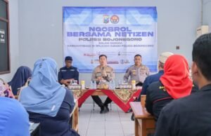 Suasana Hangat, Polres Bojonegoro Diskusi Santai dengan Warganet 43284cbe c511 4a19 b9be 154016d20152