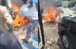 Kronologi Mencekam, Pelaku Curanmor Jojoran Surabaya Dibakar Usai Dihajar Massa