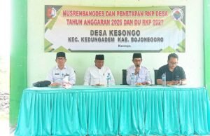 Musrenbangdes Kesongo-Kedungadem : Kades Guyon tapi Tegas Soal Pembangunan