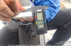 Proyek Rehabilitasi SDN 2 Gajah Bojonegoro Diduga Asal Jadi, Galvalum Terlalu Tipis