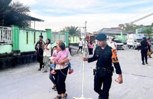 Brimob dan Polres Tarakan Siaga Penuh Bantu Warga Usai Gempa