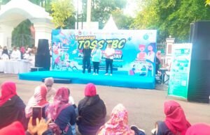 Bojonegoro Gebyar CFD, Warga Antusias Ikuti Kampanye TOSS TBC