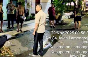 Dini Hari Mencekam di Lamongrejo, Balap Liar Digagalkan Polisi Lamongan