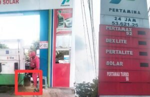 Travel Terhambat, Sopir Kesal, SPBU di Kedungbondo Bojonegoro Main Curang Isi Solar ke Jerigen