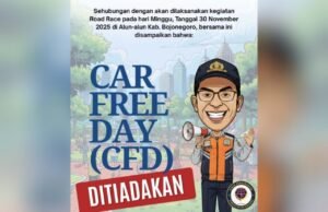 Road Race Kuasai Alun-Alun Bojonegoro, CFD 30 November Resmi Ditiadakan