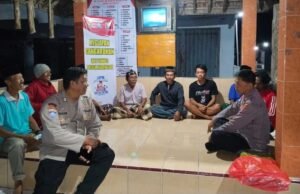 Pos Kamling Diburu Polisi Nganjuk, Warga Kaloran Dipacu Jelang Lomba Siskamling