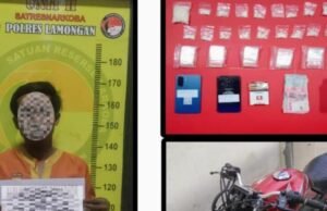 Satu Malam, Tiga Pengedar Double L Ditangkap di Lamongan