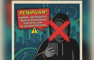 Heboh Pesan Intimidasi, Kasi Intel Kejari Bojonegoro Tegaskan: Itu Bukan Saya