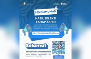 Terpilih, Inilah Pendamping BUM Desa Bojonegoro Tahun 2025