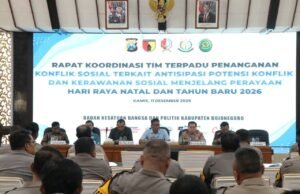 Forkopimda Kumpul, Bojonegoro Pastikan Natal dan Tahun Baru Berjalan Aman