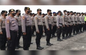 Jelang Nataru, Polres Lamongan Kerahkan Ratusan Personel