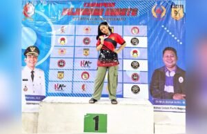 Borong Dua Medali, Adilia Azka Menggila di Kejurkab Karate Bojonegoro 2025