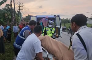 Laka Maut di Sukodadi Lamongan, Pengendara Motor Tewas di TKP