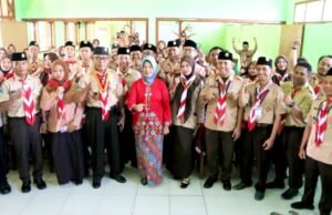 Investasi SDM, Wabup. Bojonegoro Nurul Azizah Buka Kursus Mahir Dasar Pramuka di Kasiman