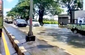 Hujan Semalaman, Jalan Lamongan–Babat Terendam dan Macet Panjang
