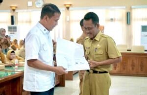 96 PNS Pemkab Bojonegoro Resmi Purna Tugas, Pesan Menyentuh Bupati Wahono