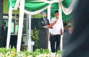 Wabup Nurul Pimpin Upacara HAB ke-80 Kemenag di Bojonegoro