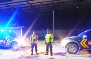 Patroli Malam Diperketat, Polsek Baureno Bojonegoro Amankan Wilayah Perbatasan