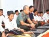 Doa Bersama di Rumah Dinas Dandim Lamongan, Anak Yatim Jadi Perhatian