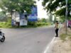 Sapa Pagi Polsek Sugihwaras Bojonegoro, Lalu Lintas Jam Sibuk Jadi Lancar