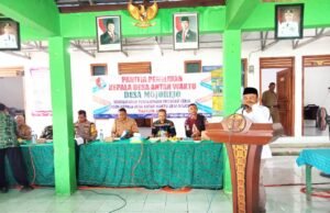Calon Kades PAW Mojorejo Bojonegoro Nomor 01 Paparkan Visi Misi