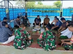 Selamatan Potong Buceng Warnai Awal Pembangunan Gerai KDMP Kedondong