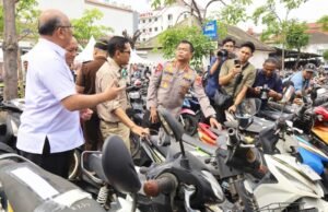 Polrestabes Surabaya Kembalikan 1.050 Motor Hasil Curanmor