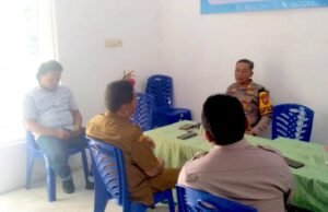 Jelang Panen, Kapolsek Balen Bojonegoro Sambangi Desa Bulaklo