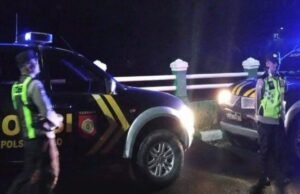 Cegah Kejahatan Perbatasan, Polsek Kalitidu Bojonegoro Gelar Patroli Bersinggungan