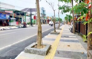 Jalan Panglima Polim Bojonegoro Berubah Total, Kini Ramah Pejalan Kaki