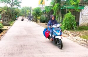 Jalan Rigid Beton Desa Lengkong Bojonegoro Rampung, Akses Santri dan Ekonomi Warga Kini Lancar