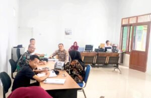 Polsek Kanor Bojonegoro Sambangi Perangkat Desa, Perkuat Harkamtibmas