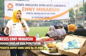 Reses DPRD Kota Surabaya Enny Minarsih Diduga Digelar Usai Penutupan