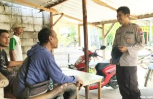 Polsek Kapas Bojonegoro Turun ke Desa, Dialog Santai Warga Perkuat Kamtibmas