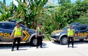 Cegah Kejahatan, Polsek Kanor dan Sumberrejo Intensifkan Patroli Bersama di Perbatasan