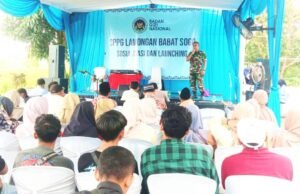 SPPG Sogo Diresmikan, TNI Polri Kawal Program MBG di Babat Lamongan