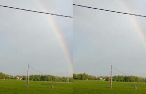Pelangi Langka di Baureno Bojonegoro, Simbol Harapan dan Keberkahan