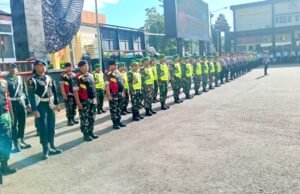 TNI Polri Solid, Operasi Lilin Semeru di Lamongan Diperkuat