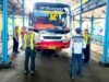 Antisipasi Kecelakaan, Satlantas Lamongan Periksa Ketat Bus Peziarah