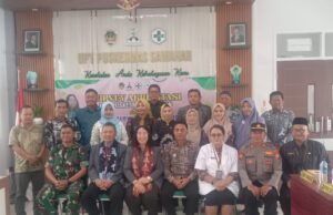 Perkuat Sinergi Lintas Sektor Wakapolsek Sawahan Hadiri Akreditasi Kinerja Puskesmas