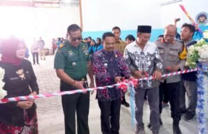 Dapur MBG Kreteranggon Lamongan Resmi Dibuka, Danramil Sambeng Turut Hadir