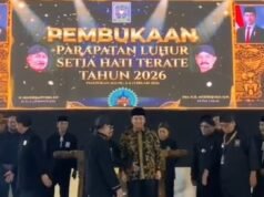 Parapatan Luhur PSHT Tahun 2026 Digelar Khidmat, Dihadiri Wakil Gubernur Jawa Timur