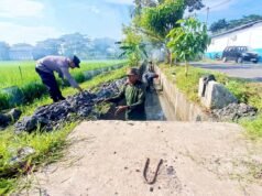 Tiga Pilar Kalitidu Bojonegoro Gotong Royong, Fokus Antisipasi Banjir