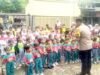 Belajar Jadi Polisi Sehari, Puluhan Anak PAUD Kunjungi Polsek Trucuk Bojonegoro