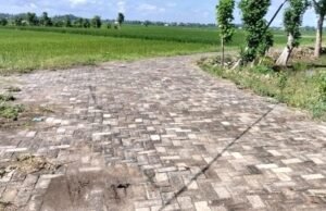 Bangunan Jadi, Transparansi Hilang, Proyek Jalan Makam Desa Mori Bojonegoro Disorot