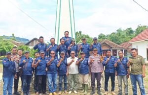 Kapolsek Gondang Puji Aksi Hijau PJI Bojonegoro di Hutan Sukun