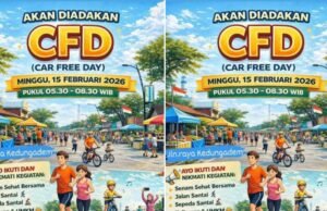 Jalan Raya Ditutup 3 Jam, CFD Kedungadem Siap Meriahkan Bojonegoro
