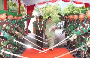 Haru di Makodim, Mayor Ngateno Resmi Dilepas Kodim Lamongan