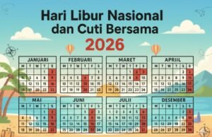 Ini Daftar Lengkap Hari Libur Nasional dan Cuti Bersama 2026