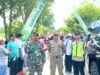 Street Parade Drumb Band Ponpes Darussalam Dungmas Berlangsung Meriah, Polisi Sumberrejo Bojonegoro Siaga Penuh